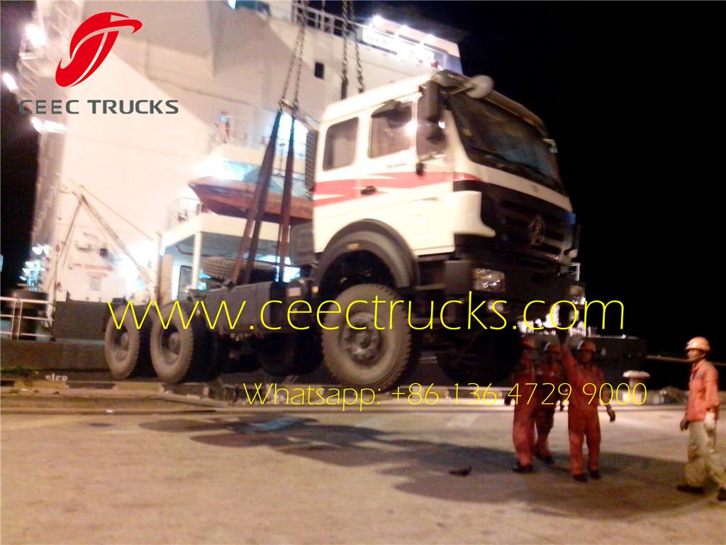 beiben 2538 tractor trucks on board beiben 2538 tractor trucks on board