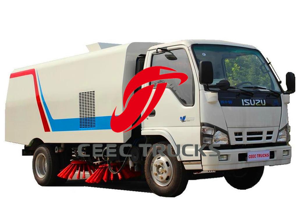 ISUZU 4 CBM road sweeper truck ISUZU 4 CBM road sweeper truck