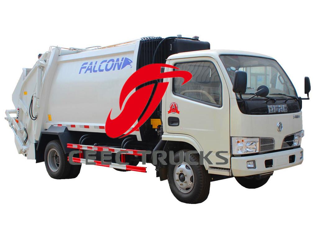 Dongfeng 4 CBM compressed garbage trucks drawing Dongfeng 4 CBM compressed garbage trucks drawing
