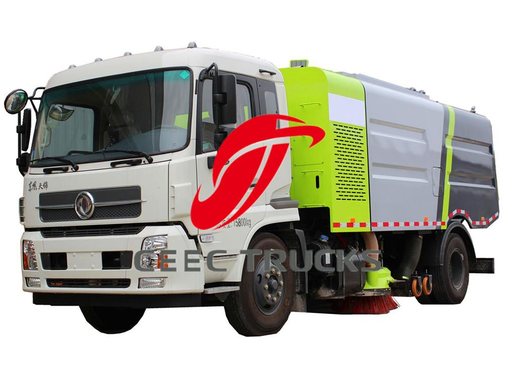 Dongfeng Heavy 10 CBM road sweeper trucks Dongfeng Heavy 10 CBM road sweeper trucks