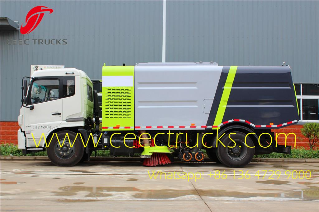 Dongfeng Heavy 10 CBM road sweeper truck Dongfeng Heavy 10 CBM road sweeper truck