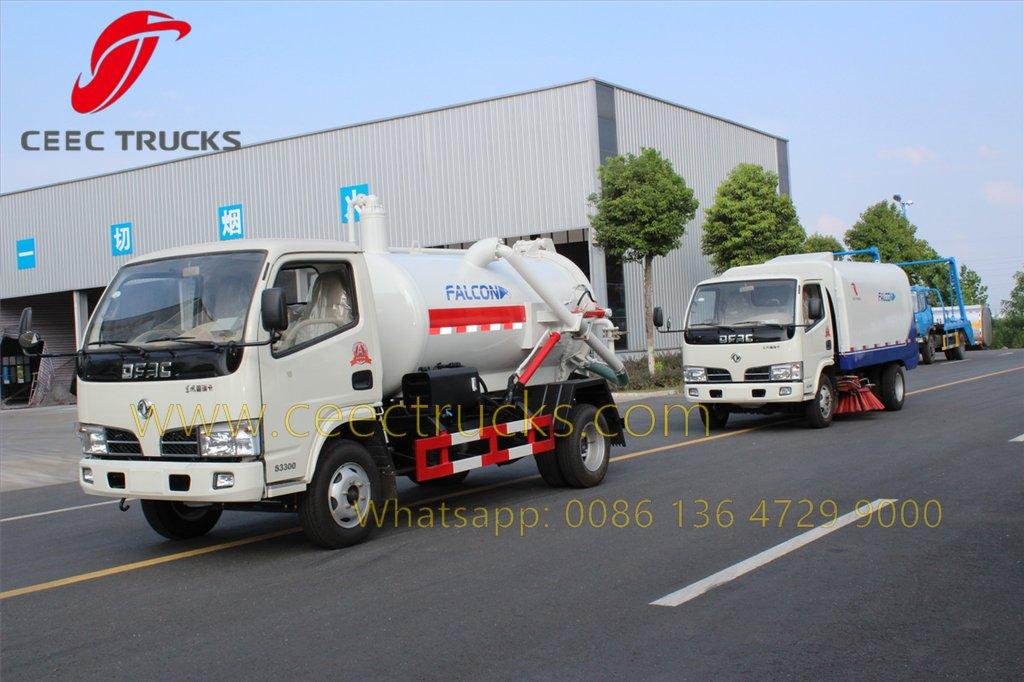dongfeng sewage suction truck dongfeng sewage suction truck