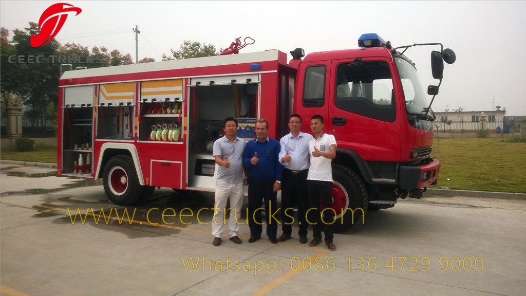 ISUZU fire truck supplier ISUZU fire truck supplier