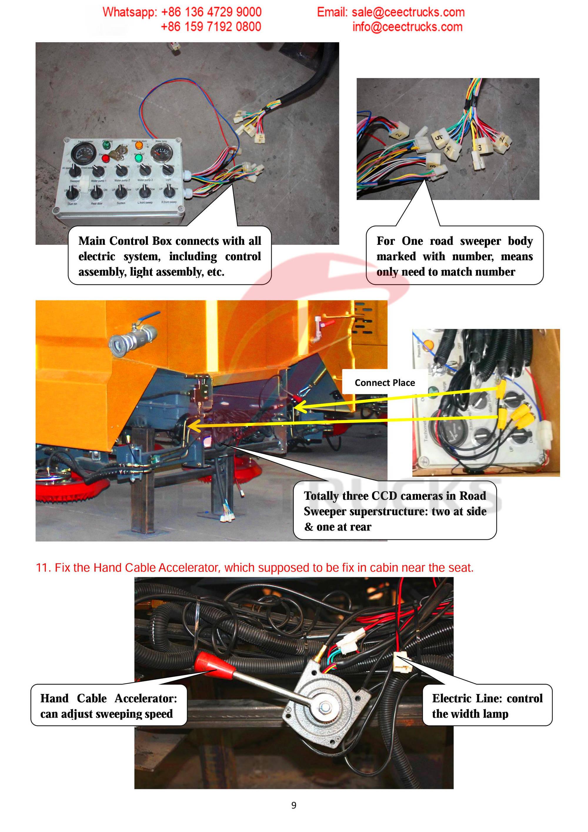 How to install road sweeper superstructure How to install road sweeper superstructure