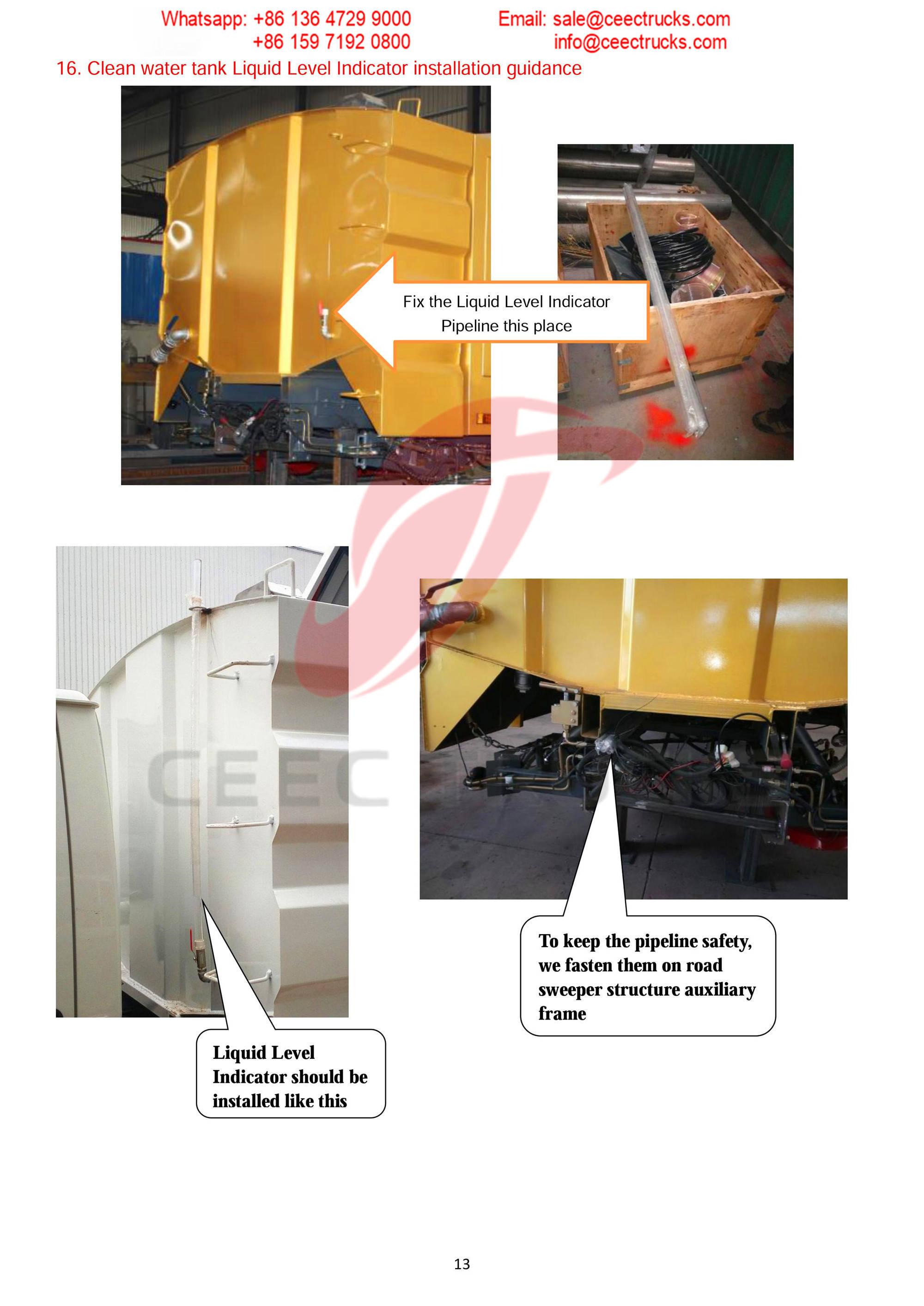 How to install road sweeper superstructure How to install road sweeper superstructure