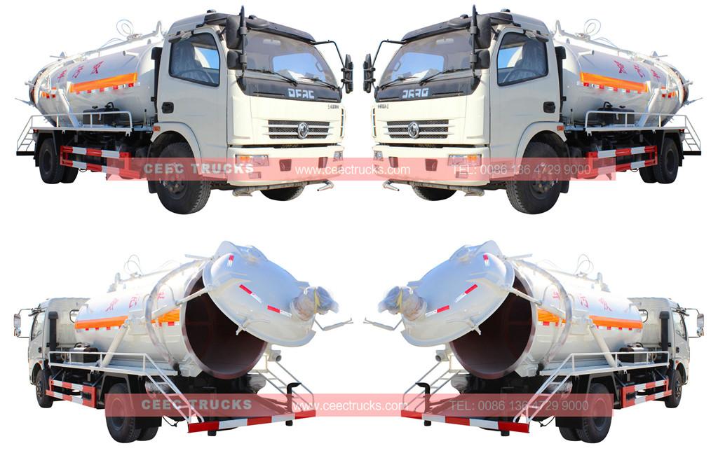 Dongfeng 6cbm vacuum truck
