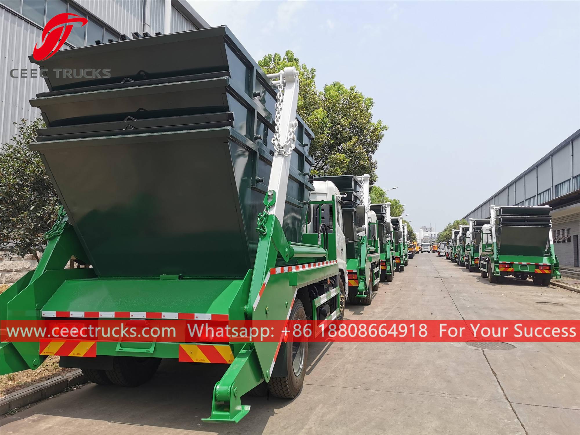 20 units RHD swing arm refuse trucks for Tanzania 20 units RHD swing arm refuse trucks for Tanzania
