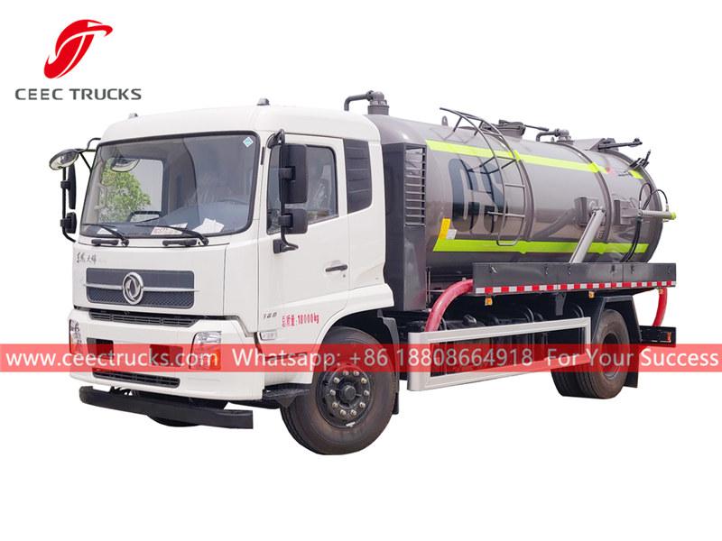 Dongfeng 12,000 liters sewage treatment truck Dongfeng 12,000 liters sewage treatment truck