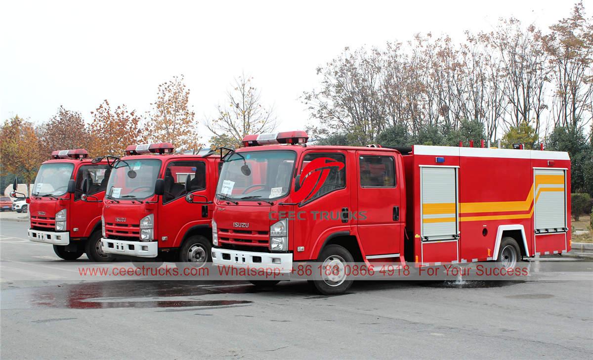 Factory direct sale ISUZU fire engine Factory direct sale ISUZU fire engine
