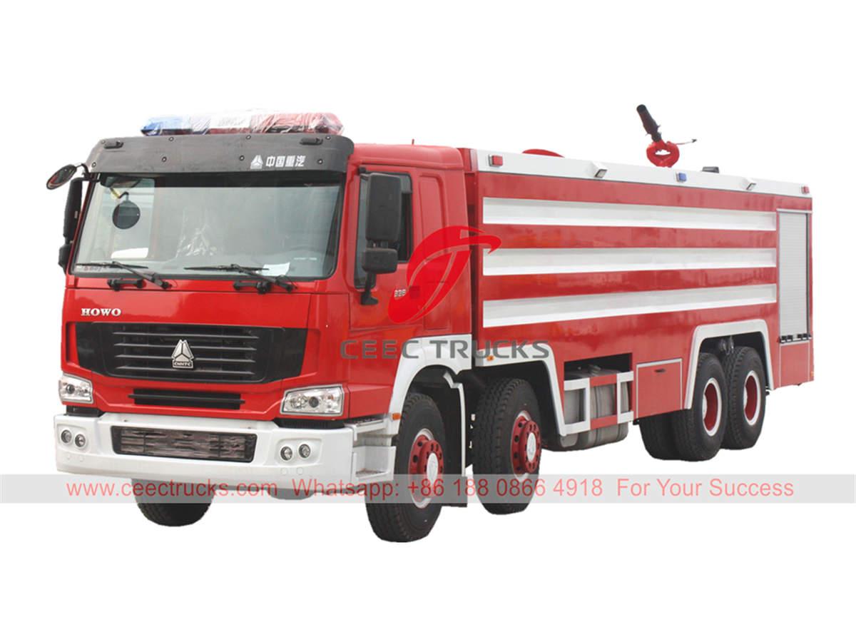 HOWO heavy duty fire truck HOWO heavy duty fire truck