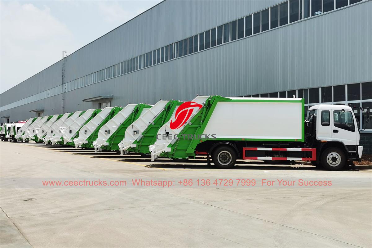 ISUZU 16CBM compression rubbish truck ISUZU 16CBM compression rubbish truck