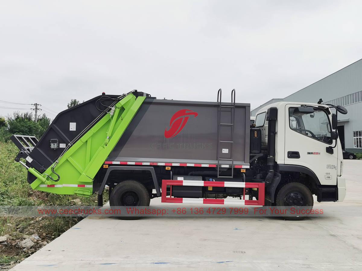 Low price FOTON waste compactor truck Low price FOTON waste compactor truck