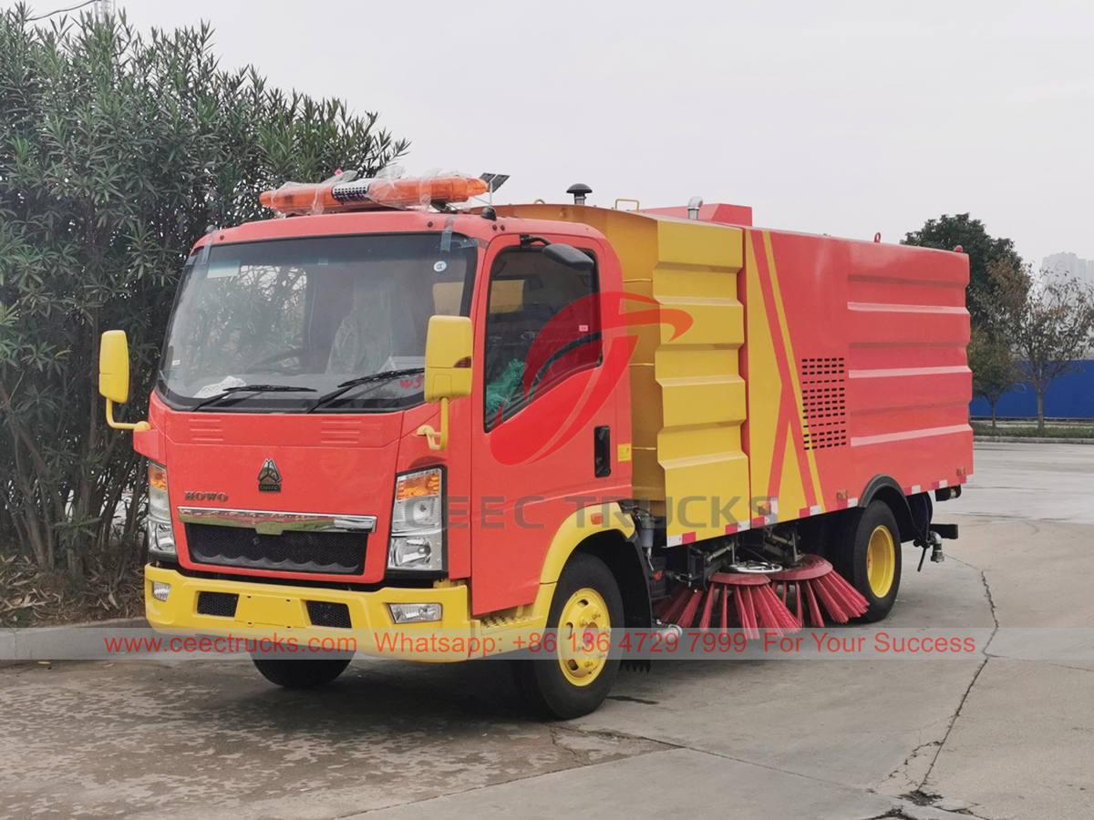HOWO RHD sweeper truck for sale HOWO RHD sweeper truck for sale