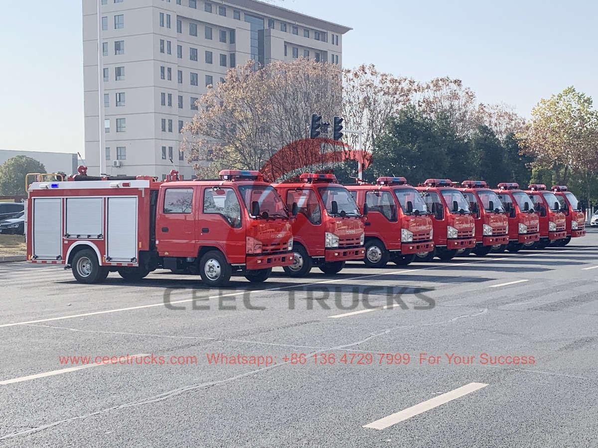ISUZU 1.5 tons water fire engine for sale ISUZU 1.5 tons water fire engine for sale