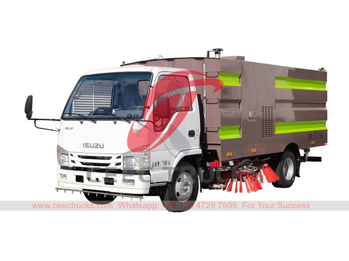 ISUZU truck mounted road sweeper for sale ISUZU truck mounted road sweeper for sale