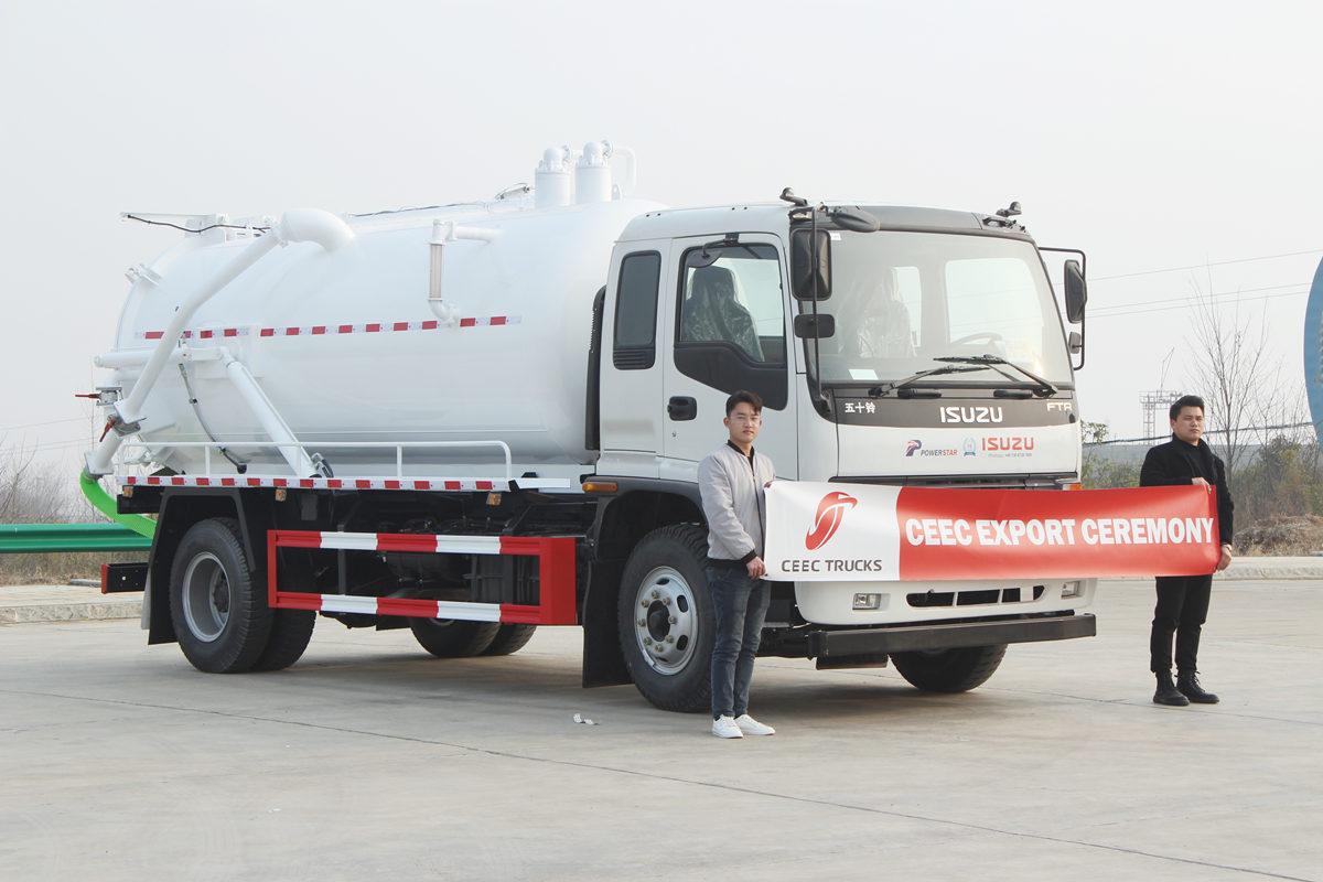 High quality ISUZU FTR septic vacuum tanker for sale High quality ISUZU FTR septic vacuum tanker for sale
