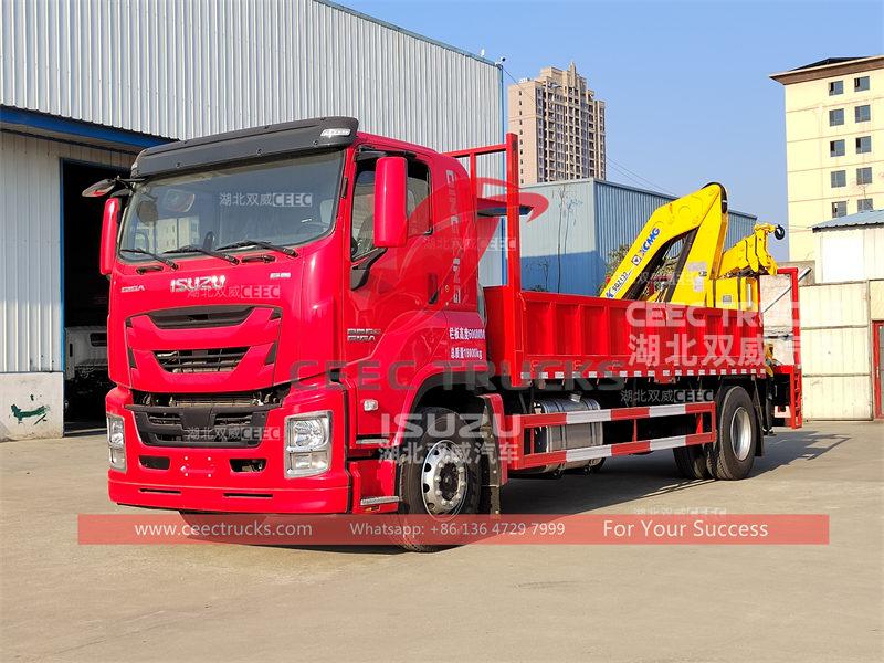 ISUZU GIGA 4&times;2 boom truck for sale