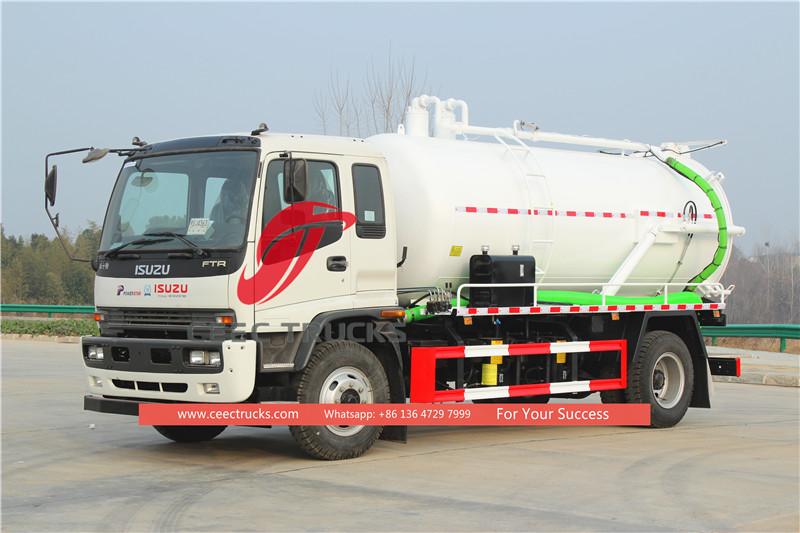Isuzu sewer suction truck Isuzu sewer suction truck
