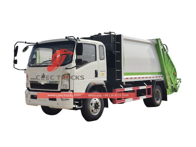 SINOTRUK 8CBM garbage compactor truck SINOTRUK 8CBM garbage compactor truck