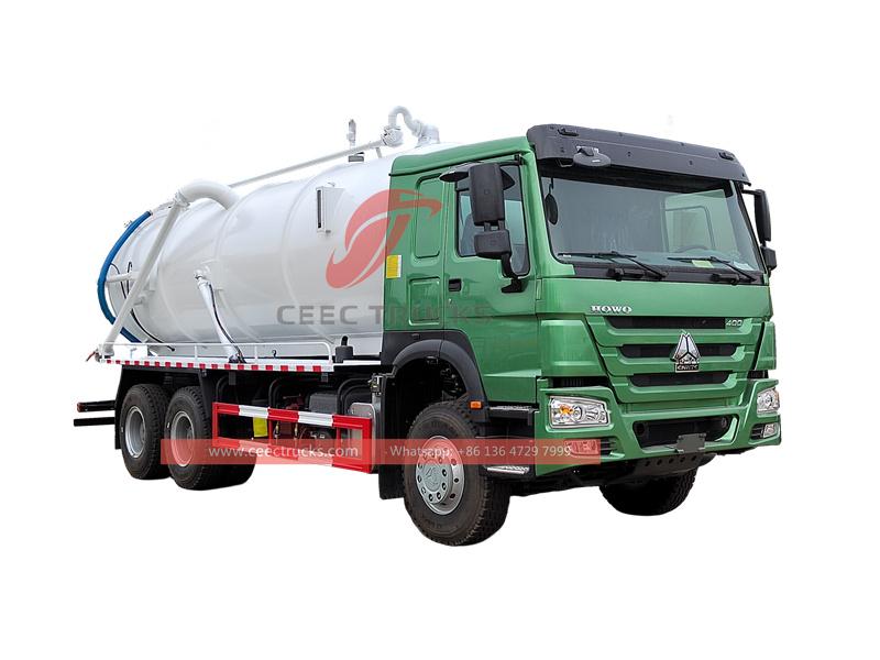 Howo 400hp sweage tanker truck Howo 400hp sweage tanker truck