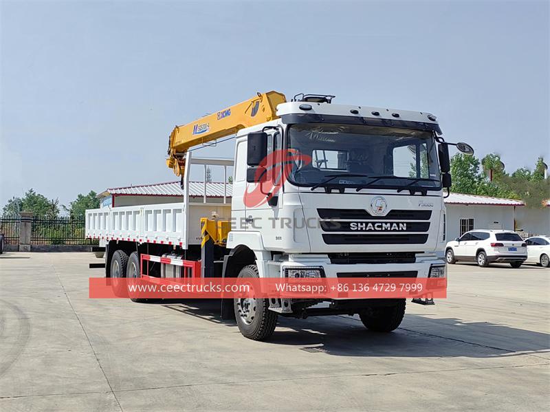 Shacman F3000 cargo truck with crane Shacman F3000 cargo truck with crane