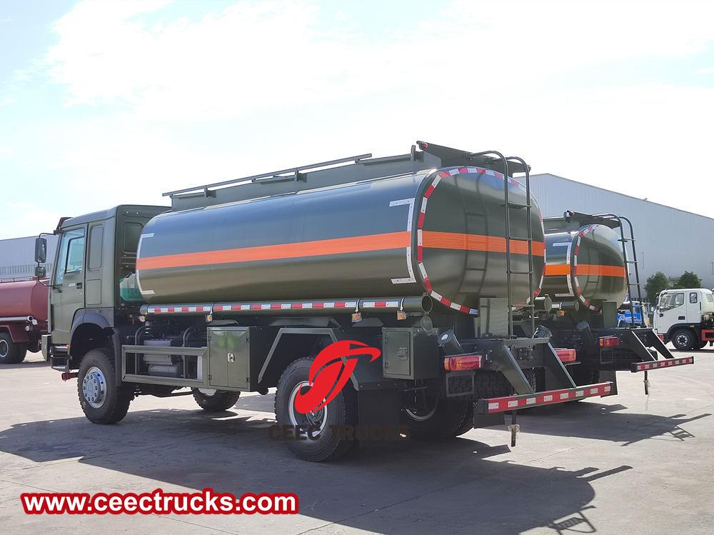 Howo mobile fuel bowser truck Howo mobile fuel bowser truck