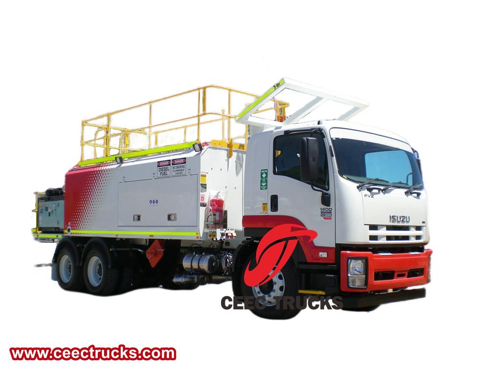 Isuzu FVZ 12000L lubrication service truck Isuzu FVZ 12000L lubrication service truck