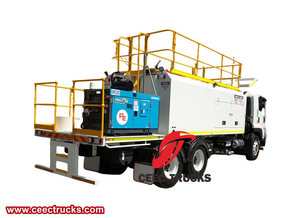Isuzu FVZ 6x4 heavy fuel lube service truck Isuzu FVZ 6x4 heavy fuel lube service truck