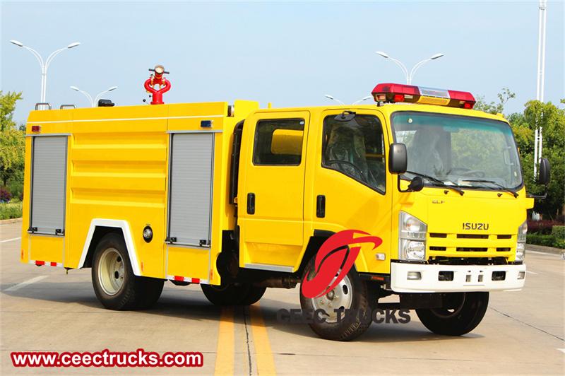 Isuzu&nbsp;diesel&nbsp;engine&nbsp;police&nbsp;fire&nbsp;truck