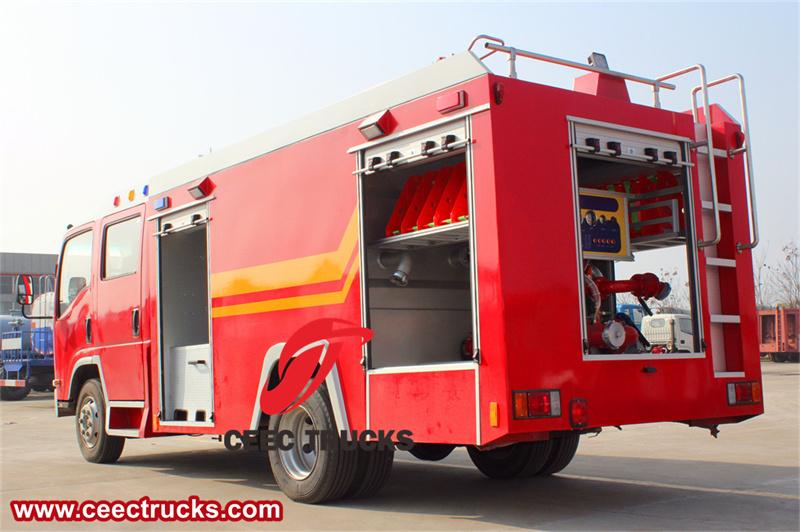 Isuzu 700P fire truck Isuzu 700P fire truck