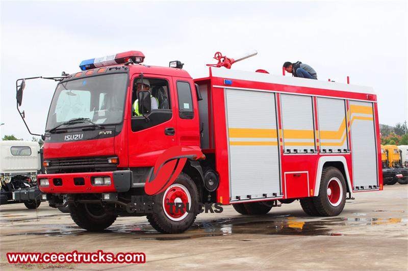 Isuzu chassis Foam Water Rescue Fire Trucks Isuzu chassis Foam Water Rescue Fire Trucks