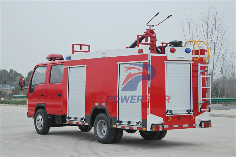 Isuzu ELF 100P foam fire pumper truck Isuzu ELF 100P foam fire pumper truck