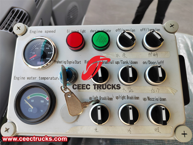 Cab operation box Cab operation box