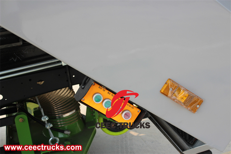 Rear operation box Rear operation box