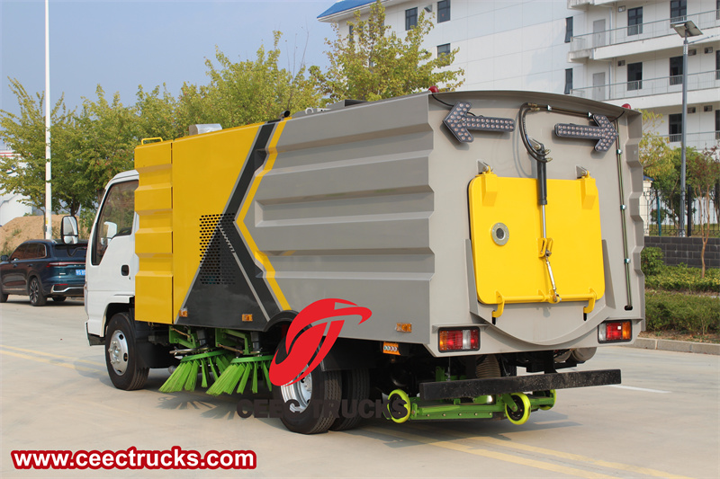 Isuzu Brush type Street sweeping Truck Isuzu Brush type Street sweeping Truck