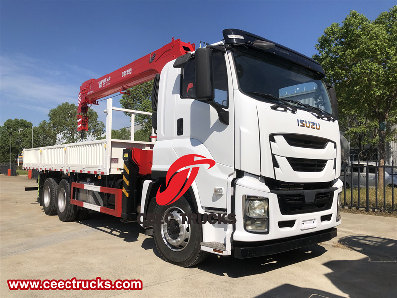 Isuzu&nbsp;10&nbsp;wheeler&nbsp;truck&nbsp;with&nbsp;8&nbsp;T&nbsp;telescopic&nbsp;crane
