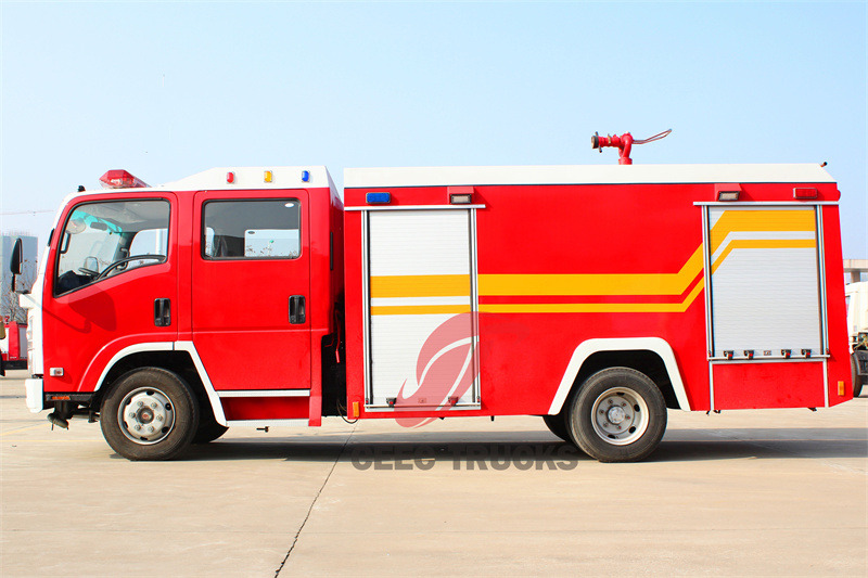 Isuzu NPR fire water truck Isuzu NPR fire water truck
