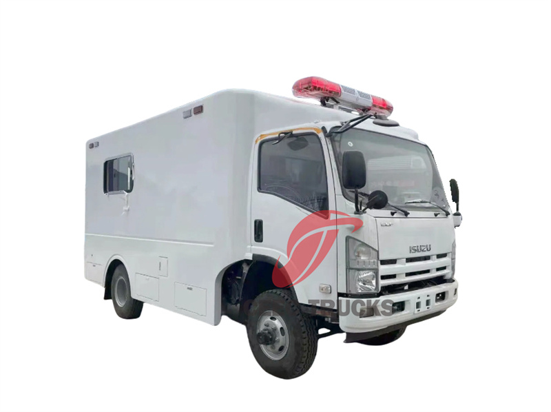 Isuzu 4x4 NPR ambulance Isuzu 4x4 NPR ambulance