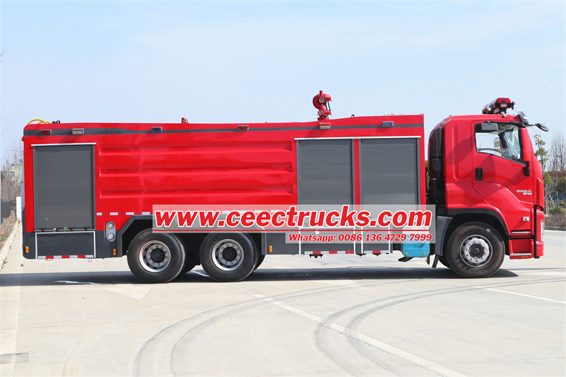 ISUZU GIGA fire truck with dry powder ISUZU GIGA fire truck with dry powder