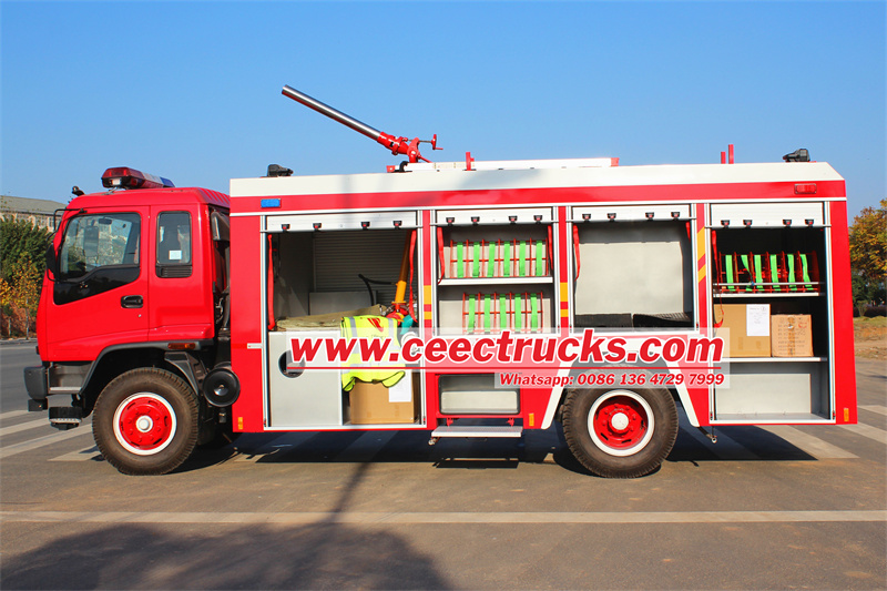 Isuzu FVR dry powder fire truck Isuzu FVR dry powder fire truck