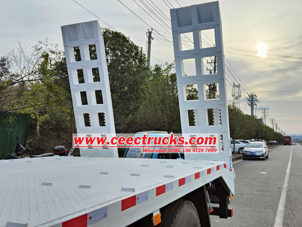 Isuzu giga Flatbed Platform Recovery Rescue Towing Service Cargo Truck