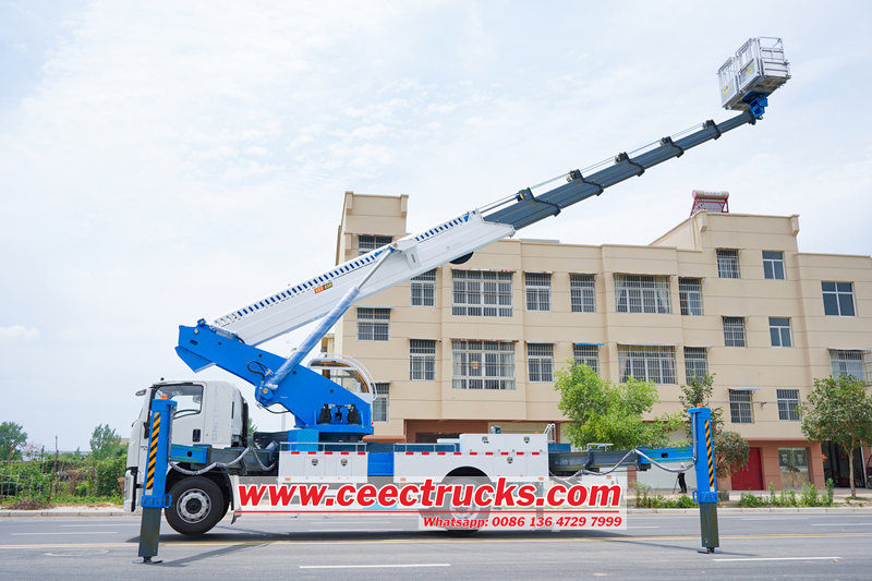 Isuzu aerial work platform truck