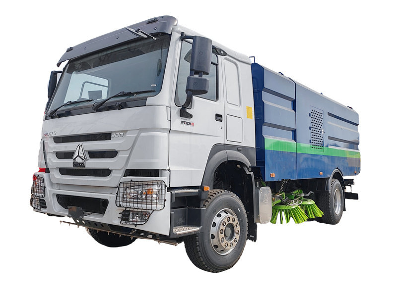 Howo road sweeper truck