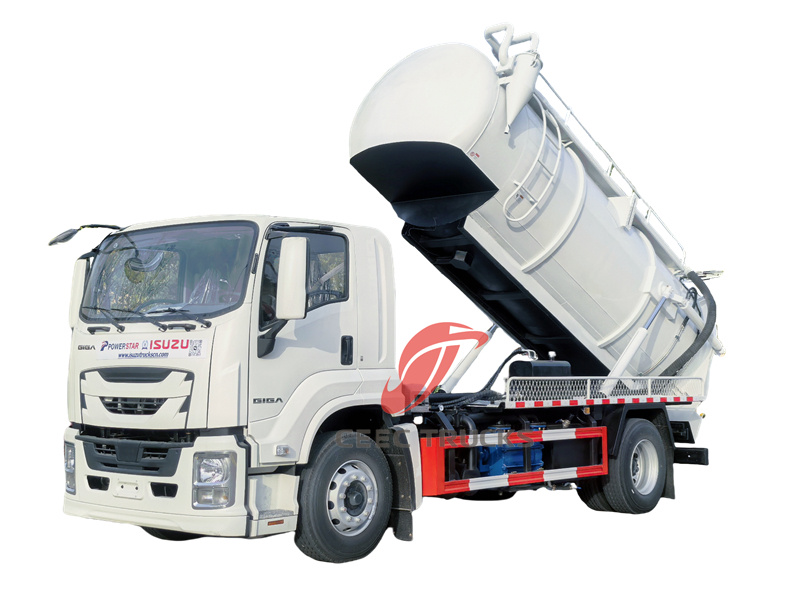 ISUZU FTR Clean Combined vacuum Sewage Tanker ISUZU FTR Clean Combined vacuum Sewage Tanker