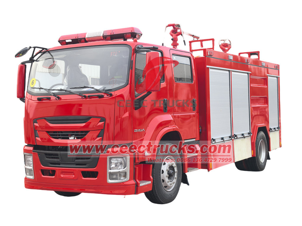 Isuzu 205HP fire engine