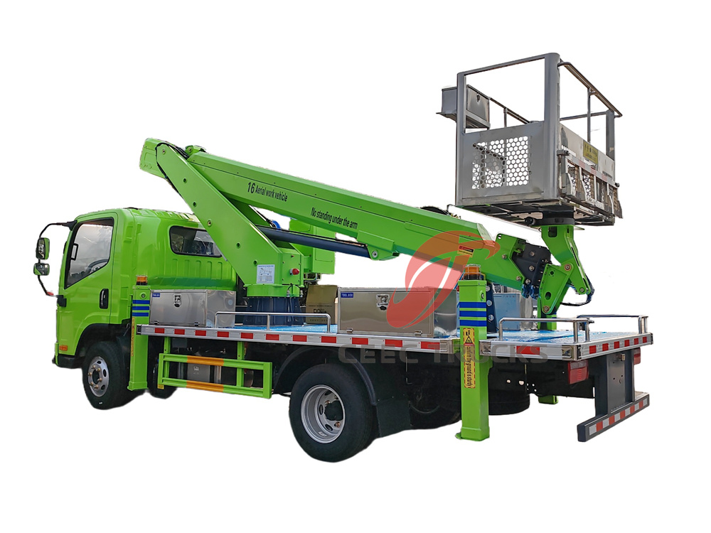 FAW 16 m articulated aerial lift truck (1)
