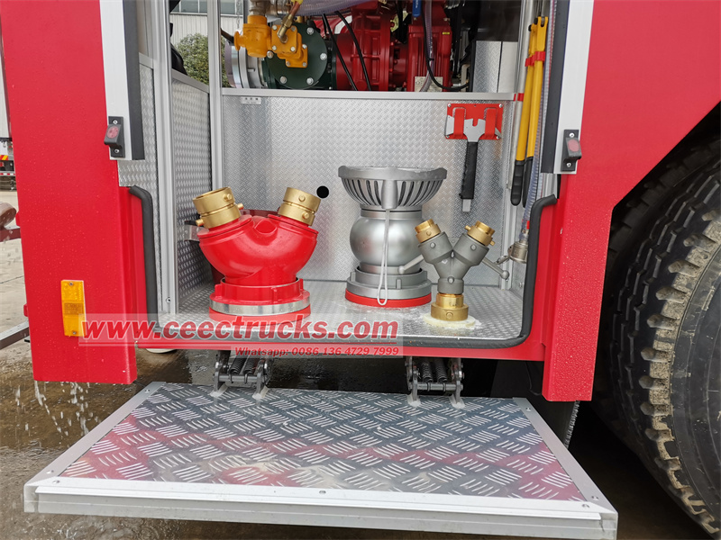 HOWO 12000L foam water fire fighting truck