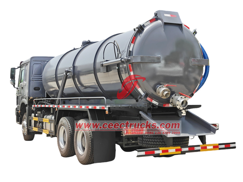 Sinotruk HOWO 18cbm sewer tanker truck