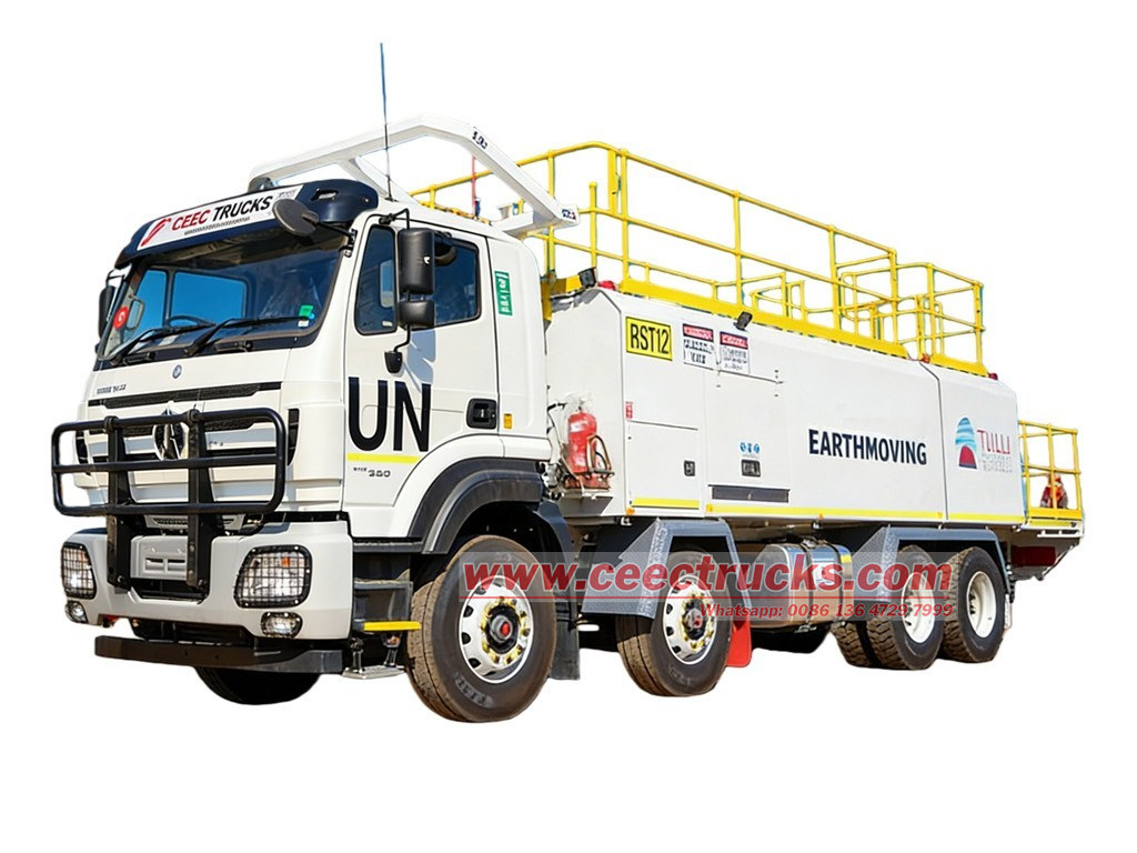 Beiben 4142 offroad 8x8 lube service truck Beiben 4142 offroad 8x8 lube service truck