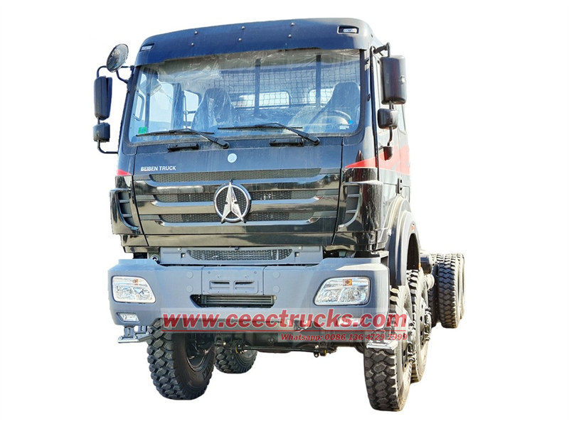 Beiben 8x8 truck chassis